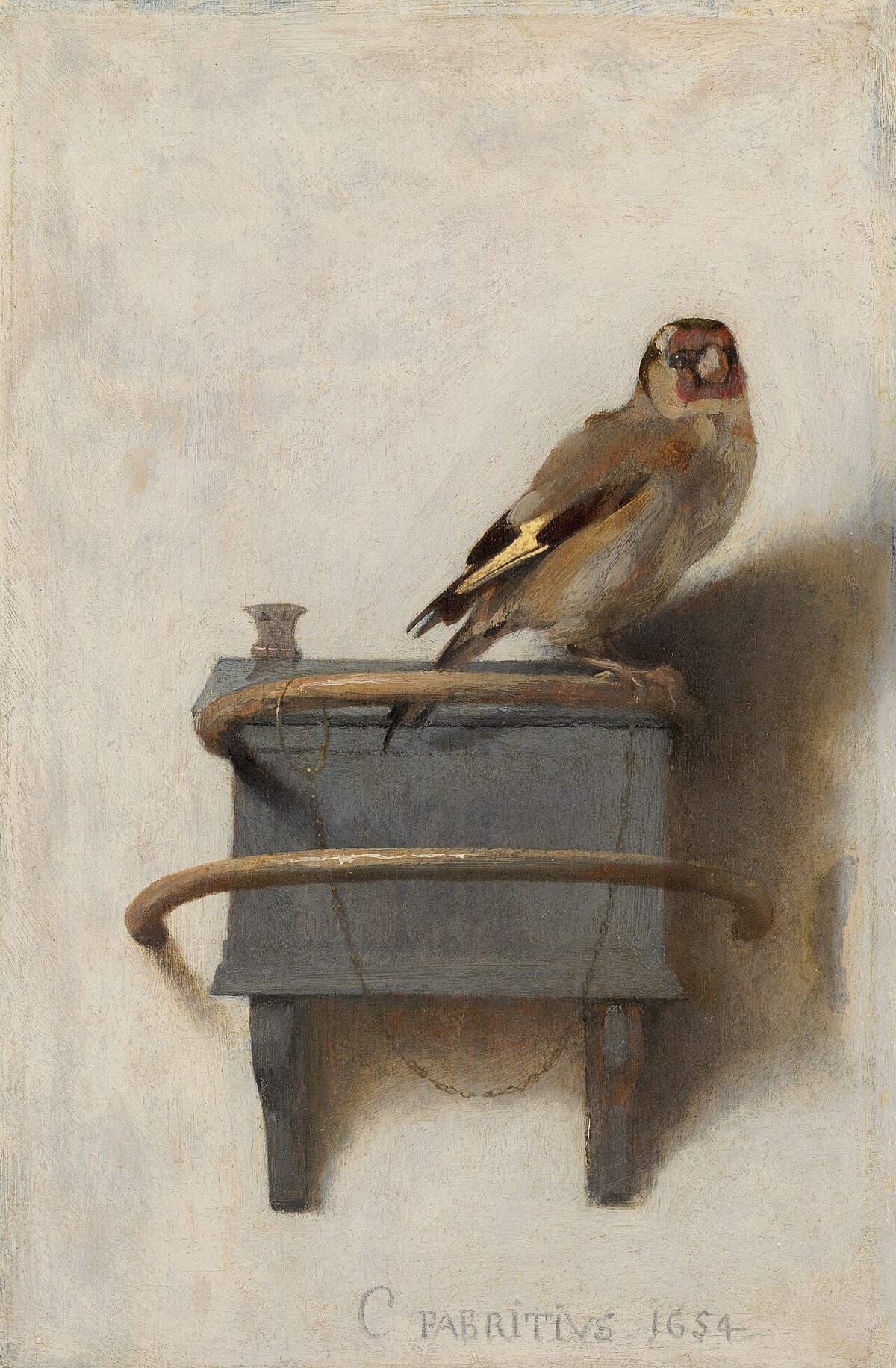 painting goldfinch