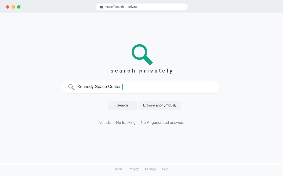 private search landscape