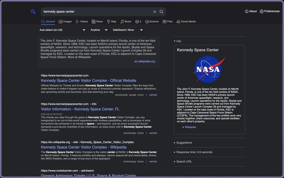 searxng engine