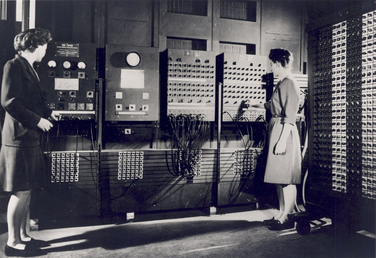photo eniac programmers