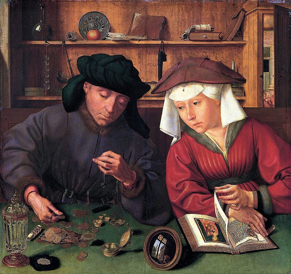 painting moneylender