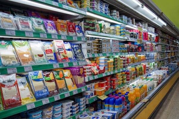 photo supermarket aisle